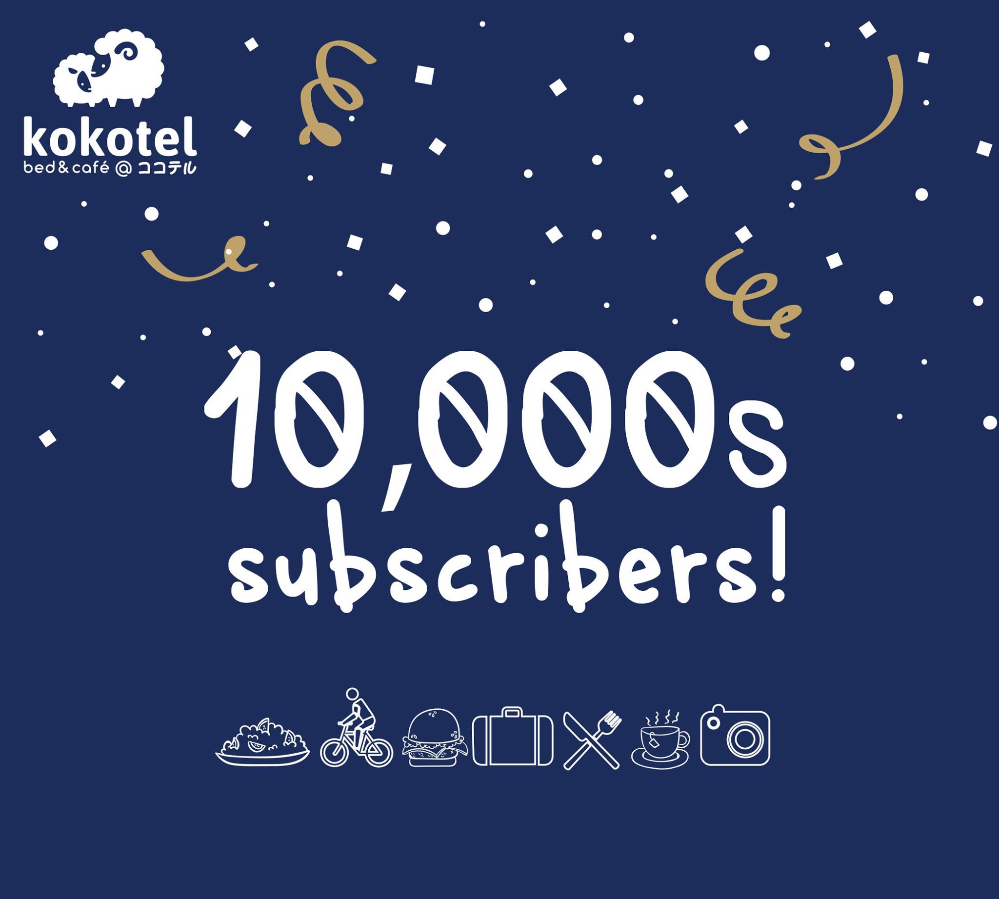 Kokotel 10,000 subscribers announcement