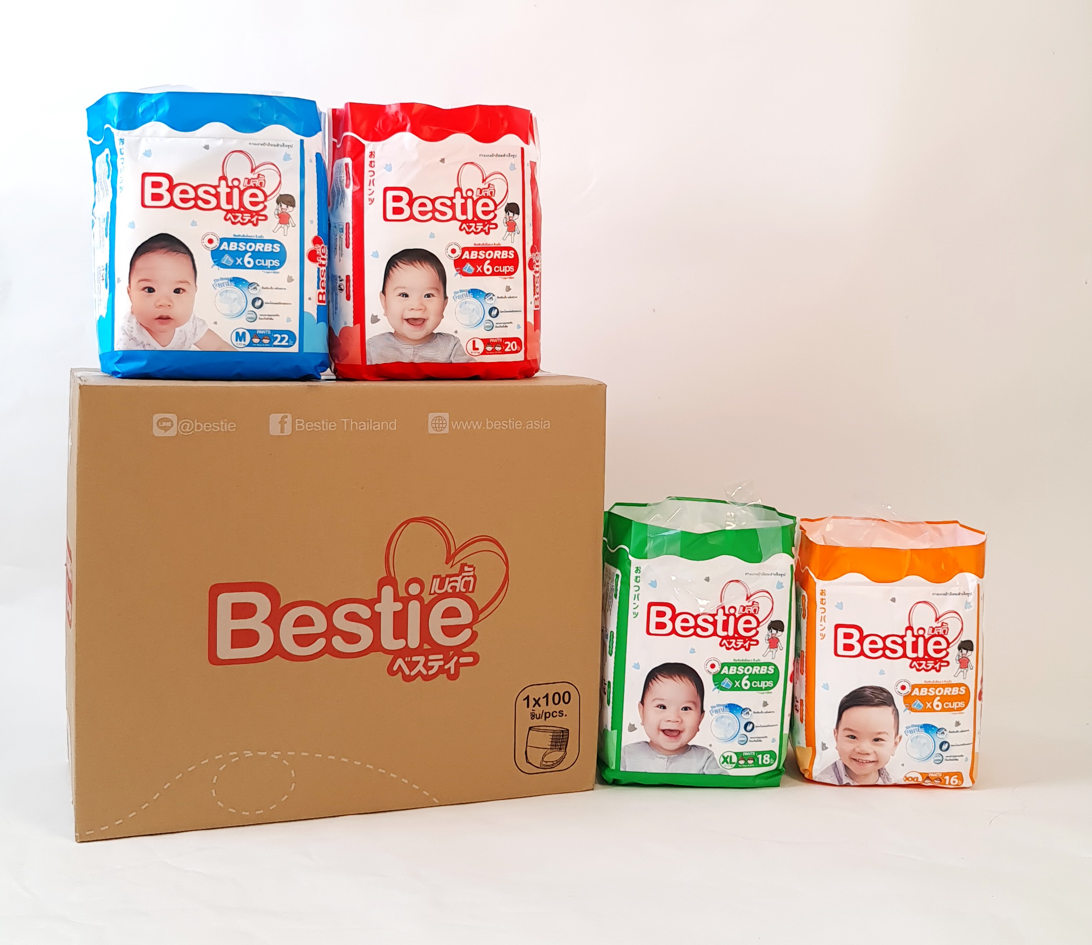 Bestie box and pack product photography