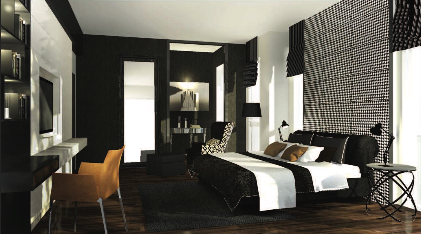 Mock Up House at Suratthani master bedroom